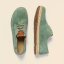 Espadrilky CAMPOS#N678 SILK SUEDE JADE
