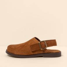 Uzavřené sandály#N5871 NOBUCK LAVADO CUERO/ ARENISCA Uzavřené sandály#N5871 NOBUCK LAVADO CUERO/ ARENISCA