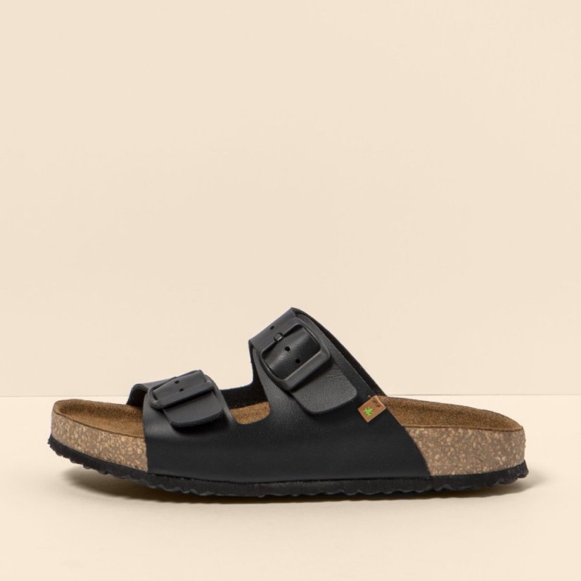 Klasické pantofle WARAJI#NE50 VEGANO BLACK / WARAJI