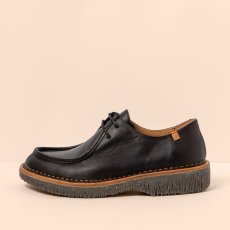 Dámské kožené polobotky#N5584 SOFT NAPPA BLACK/ VOLCANO Dámské kožené polobotky#N5584 SOFT NAPPA BLACK/ VOLCANO