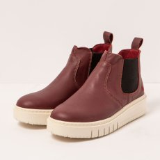 Chelsea tenisky#1789 NAPPA BURDEOS-BLACK /BELLEVILLE