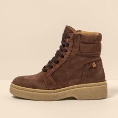 Semišové kotníkové boty#N5900S SILK SUEDE CHOCOLATE / ARPEA Semišové kotníkové boty#N5900S SILK SUEDE CHOCOLATE / ARPEA