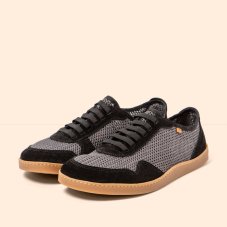 Barefoot tenisky ORIGEN#N5914 MULTI MATERIAL BLACK/ ORIGEN