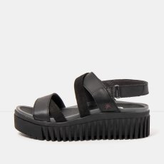 Dámské sandály na platformě BRIGHTON#1676 MULTI BLACK/BRIGHTON