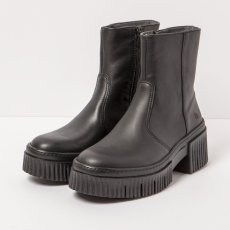 Kotníkové boty na podpadku#1374 NAPPA BLACK/YORK