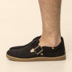 Barefootové mokasíny#N5913 NOBUCK LAVADO BLACK/ ORIGEN