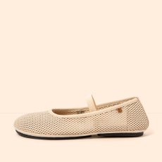 Barefoot perforované baleríny ESSENCE#N5820R NAPPA PERFORADA CREAM/ ESSENCE