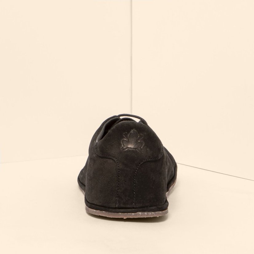 Barefoot polobotky BARE#N5671 NOBUCK LAVADO BLACK/ BARE
