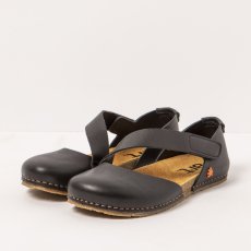 Dámské sandály#0384 NAPPA BLACK/ CRETA