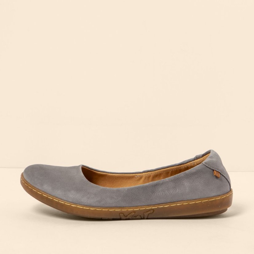 Baleríny CORAL#N5300 NOBUCK LAVADO DENIM/ CORAL