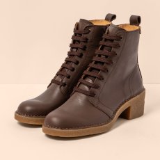 Semišové polokozačky na podpatku#N5660S SOFT NAPPA TESTA / TICINO