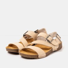 Kožené sandály#0999 NOBUCK CREAM / I BREATHE