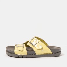 Unisex pantofle KASSEL#2020 NAPPA SHINNY PALE YELLOW/ KASSEL