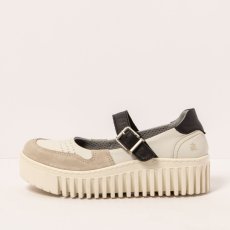 Dámské sandály BRIGHTON#1515 NAPPA CREAM-BLACK/BRIGHTON Dámské sandály BRIGHTON#1515 NAPPA CREAM-BLACK/BRIGHTON
