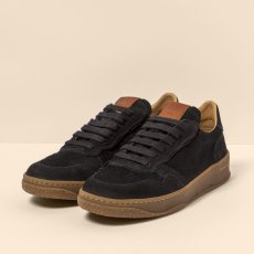 Semišové tenisky GEO#N5844S SILK SUEDE BLACK/ GEO
