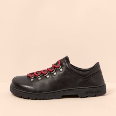 Bafootové trekové boty#N5266 SOFT NAPPA BLACK / NOMADA