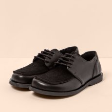 Dámské polobotky#N5876P SOFT NAPPA-POTRO BLACK / ARENISCA Dámské polobotky#N5876P SOFT NAPPA-POTRO BLACK / ARENISCA