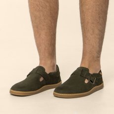Barefootové mokasíny#N5913 NOBUCK LAVADO KAKI/ ORIGEN