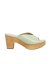 Elegantní dámské pantofle#S3274 NAPPA PASTEL GREEN/ ST.LAURENT SANDAL Elegantní dámské pantofle#S3274 NAPPA PASTEL GREEN/ ST.LAURENT SANDAL