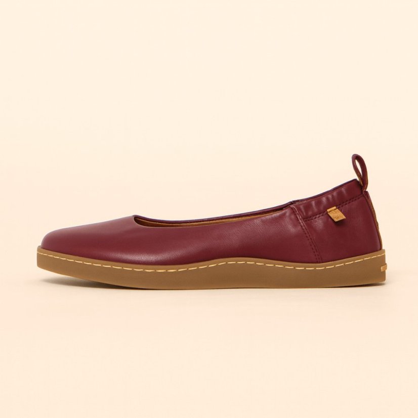 Barefoot baleríny ORIGEN#N5912 SOFT NAPPA BURDEOS/ ORIGEN