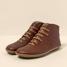 Zavazovací kotníkové boty#N267 NATURAL GRAIN WOOD/ EL VIAJERO