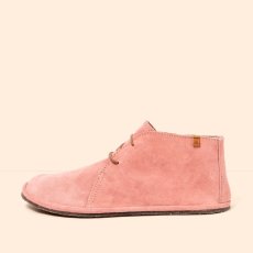 Barefoot kotníkové boty BARE#N5672 SILK SUEDE CANDY/ BARE