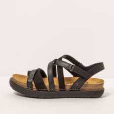Dámské barevné sandály RHODES#1714 MULTI TOTAL BLACK /RHODES