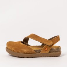 Sandály#1712S SILK SUEDE TOFFEE/ RHODES