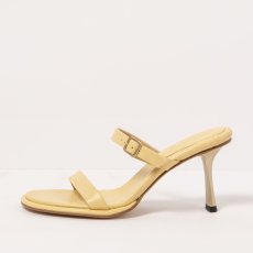 Elegantní pantofle na podpatku#S3194 NAPPA SUN LIGHT/ ALBANA