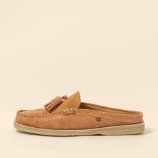 Pantofle nazouváky#N5964 SILK SUEDE PEACH/ PLANTAE