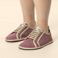 Veganské barefootové tenisky#N5674T RECYCLED COTTON GRAPE/ BARE