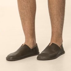 Barefoot mokasíny#N5673 SOFT NAPPA FOREST/ BARE