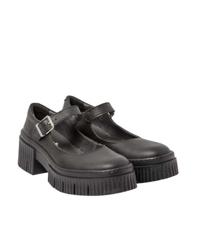 Dámská obuv na podpadku#1373 NAPPA BLACK/YORK