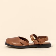 Sandály s uzavřenou špičkou ARENISCA#N5874 SOFT NAPPA CUERO/ ARENISCA