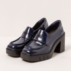 Dámské lodičky BERNA#1972 NAPPA SHINNY NAVY/BERNA