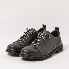 Unisex šněrovací polobotky BIRMINGHAM#1897 NAPPA BLACK/ BIRMINGHAM