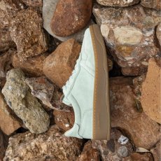 Semišové tenisky GEO#N5844S SILK SUEDE OLIVA/ GEO