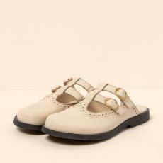 Dámské pantofle ARENISCA#N5870 SOFT NAPPA CREAM/ ARENISCA Dámské pantofle ARENISCA#N5870 SOFT NAPPA CREAM/ ARENISCA