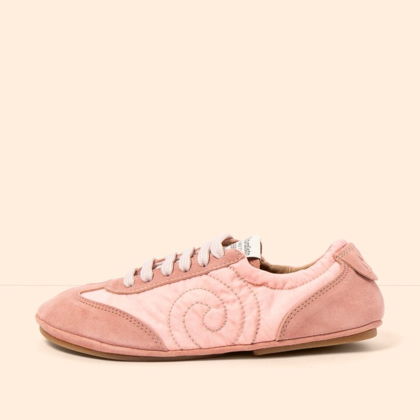 Barefoot sneakery ESSENCE#N5823 NYLON-SILK SUEDE CANDY/ ESSENCE