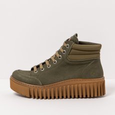 Kotníčkové boty#1532 NOBUCK KAKI/BRIGHTON
