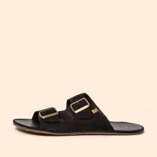 Barefoot pantofle BARE#N5682 NOBUCK LAVADO BLACK/ BARE SANDALS Barefoot pantofle BARE#N5682 NOBUCK LAVADO BLACK/ BARE SANDALS