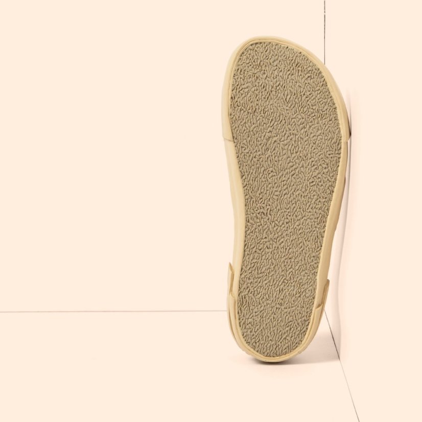 Barefoot plátěné tenisky TEKO#N5953 WASHED COTTON BEIG/TEKO
