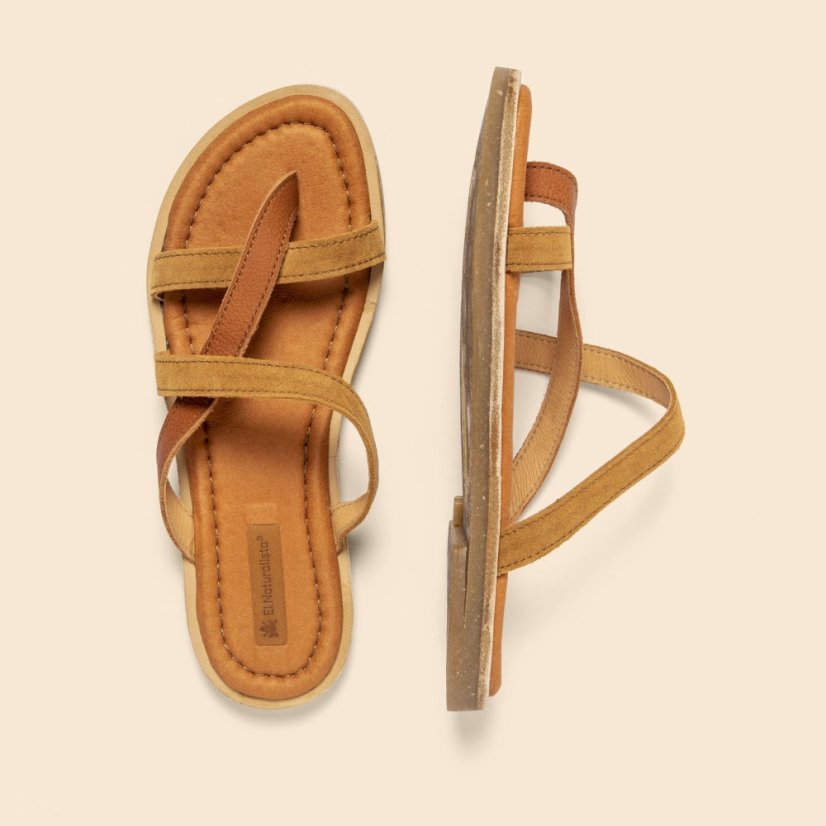 DÁMSKÉ PANTOFLE TONAMI N5692 LEATHER TOFFEE
