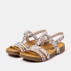 Dámské sandály#0946S SNAKE WHITE/ I BREATHE