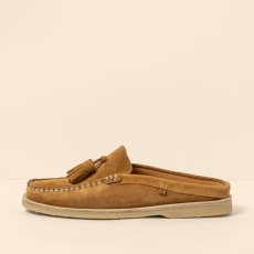 Pantofle nazouváky#N5964 SILK SUEDE TOFFEE/ PLANTAE