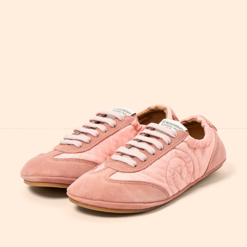 Barefoot sneakery ESSENCE#N5823 NYLON-SILK SUEDE CANDY/ ESSENCE