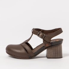 Dámské sandály na podpatku I WISH#1874 NAPPA BROWN/ I WISH