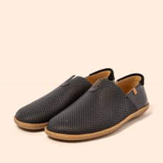 Perforované mokasíny EL VIAJERO#N275R ARIZONA PERFORADA BLACK/EL VIAJERO Perforované mokasíny EL VIAJERO#N275R ARIZONA PERFORADA BLACK/EL VIAJERO