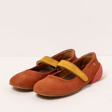 Baleríny Mary Jane#1741 MULTI LEATHER D.ORANGE-HONEY/ NANTES Baleríny Mary Jane#1741 MULTI LEATHER D.ORANGE-HONEY/ NANTES