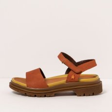 Dámské sandály BIRMINGHAM#1548 NOBUCK DARK ORANGE/ BIRMINGHAM